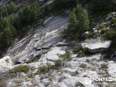 Nacimiento del Río Manzanares (Descenso del Río Manzanares); senderismo en ingles